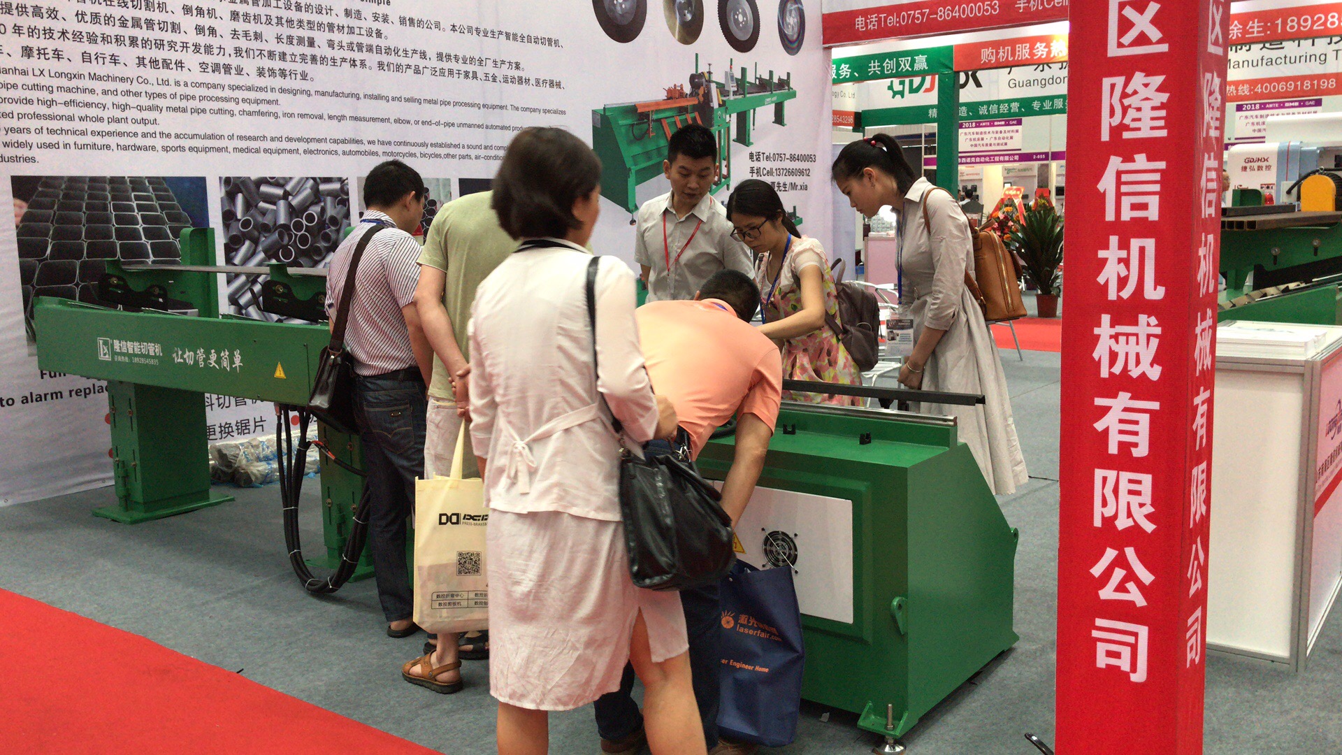 隆信激光參加了-2018中國(佛山)國際家具博覽會